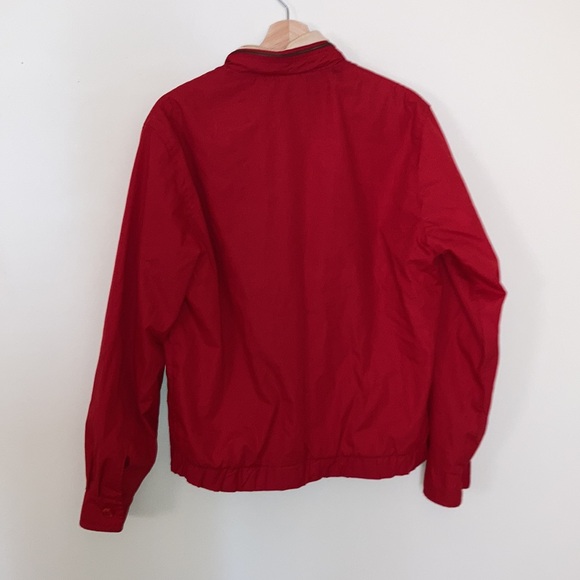 🐎🧶 Vintage 1990s “The Hunt Club” Men’s Size Medium Red Windbreaker 🪡💨 - Picture 7 of 7